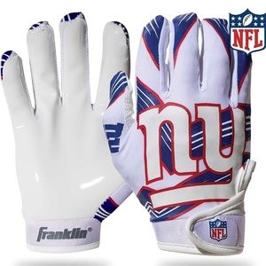 Franklin youth football gloves - New York Giants